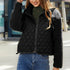 GESTEPPTES DAMEN LANGARMJACKE | EINFACHER REISSVERSCHLUSS